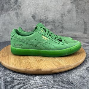 Puma Shoes Mens Size 5 Green Suede Haribo Gummy Bear Collab Low Top 382853-01